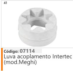 41 Código 07114 Luva acoplamento Intertec (mod.Meghi)
