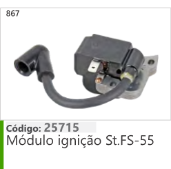 867 Código 25715 Módulo ignição Stihl FS55