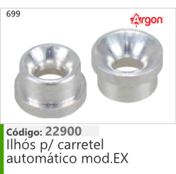 699 Código 22900 Ilhós p/ carretel automático mod.EX ARGON