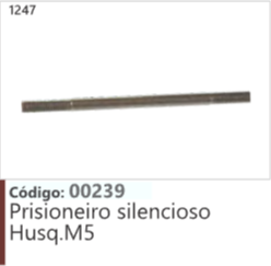 1247 Código 00239 Prisioneiro silencioso Husqvarna M5