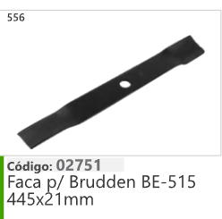 556 Código 02751 Faca Brudden BE-515 445x21mMm