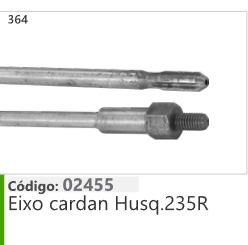 364 Código 02455 Eixo cardan Husqvarna 235R