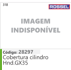 318 Código 28297 Cobertura cilindro Hnd.GX35 ROSSEL