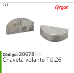 271 Código 20678 Chaveta volante TU.26 ARGON