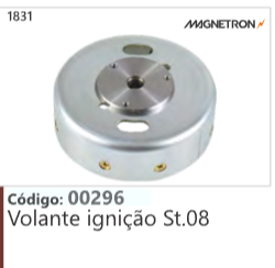 1831 Código 00296 Volante ignição Stihl 08