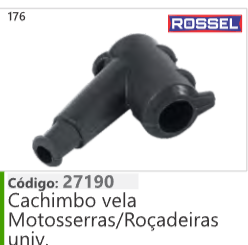 176 Código 27190 Cachimbo vela Motosserras/Roçadeiras universal ROSSEL