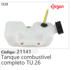 1328 Código 21141 Tanque combustivel completo TU.26 ARGON