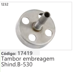 1232 Código 17419 Tambor embreagem Shind.B-530