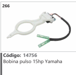 266 Código 14756 Bobina pulso 15hp Yamaha