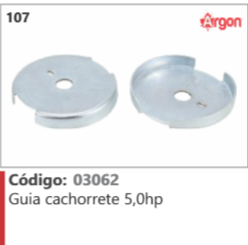 106 Código 03062 Guia cachorrete 5,0hp ARGON