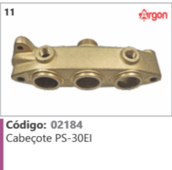 11 Código 02184 Cabeçote PS-30El ARGON