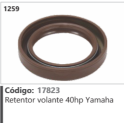 1259 Código 17823 Retentor volante 40hp Yamaha