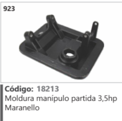 923 Código 18213 Moldura manípulo partida 3,5hp Maranello