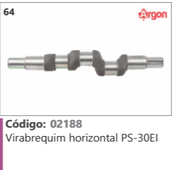 64 Código 02188 Virabrequim horizontal PS-30EI ARGON