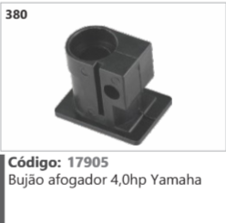 380 Código 17905 Bujão afogador 4,0hp Yamaha
