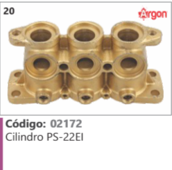 20 Código 02172 Cilindro PS-22E1 ARGON