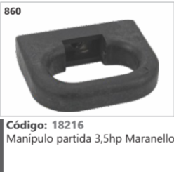 860 Código 18216 Manipulo partida 3,5hp Maranellc