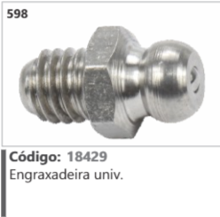 598 Código 18429 Engraxadeira universal