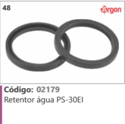 48 Código 02179 Retentor água PS-30EI ARGON