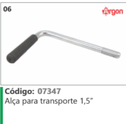 6 Código 07347 Alga para transporte 1,5" ARGON