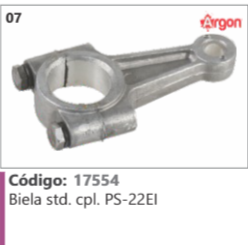 7 Código 17554 Biela Stihl andard completo PS-22EI ARGON